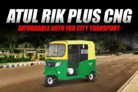 Atul Rik Plus CNG: Affordable Auto for City Transport