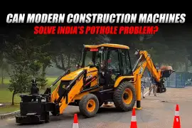 Can Modern Construction Machines Solve India’s Pothole Problem?