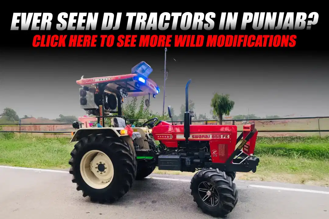 Ever Seen DJ Tractors in Punjab? Click Here to See More Wild Modifications