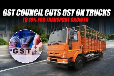 GST Council Cuts GST on Trucks to 18% for Transport Growth