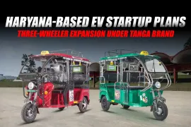Haryana-Based EV Startup Plans Three-Wheeler Expansion Under Tanga Brand