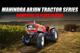 Mahindra Arjun Tractor Series Completes 25 Years in India