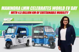 Mahindra LMM Celebrates World EV Day with 4.5 Billion km of Sustainable Mobility