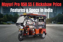 Mayuri Pro 950 SS E Rickshaw Price, Features & Specs in India