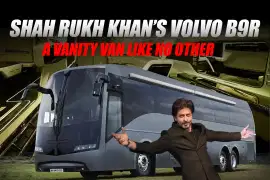 Shah Rukh Khan’s Volvo B9R: A Vanity Van Like No Other