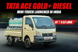 Tata Ace Gold+ Diesel Mini-Truck Launched at Rs 5.52 Lakh in India
