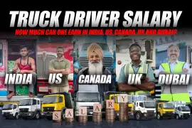 Truck driver salary: How much can one earn in India, US, Canada, UK and Dubai?