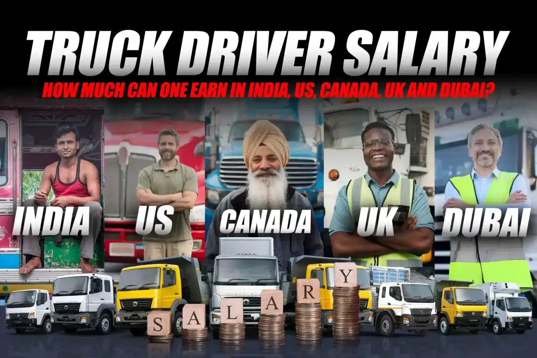 Truck driver salary: How much can one earn in India, US, Canada, UK and Dubai?