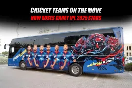 Cricket Teams on the Move: How Buses Carry IPL 2025 Stars