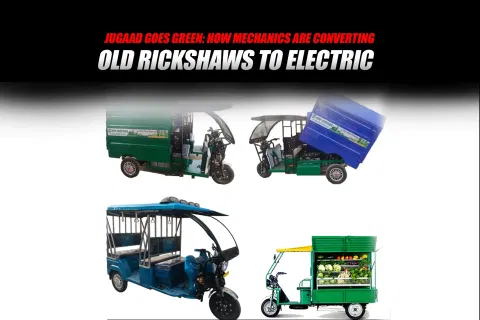 Jugaad Goes Green: How Mechanics Are Converting Old Rickshaws to Electric