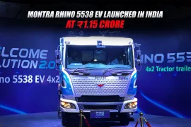 Montra Electric Launched Rhino 5538 EV at ₹1.15 Crore in India