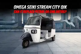Omega Seiki Stream City Qik: Can it Replace Petrol or CNG Autos?