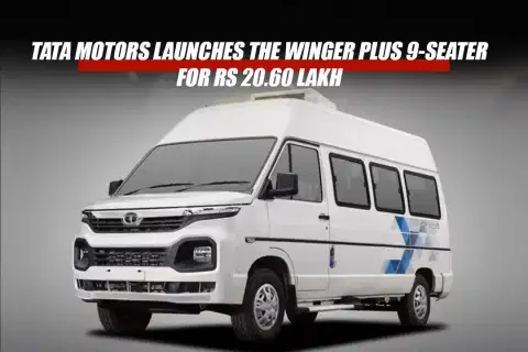 Tata Motors launches The Winger Plus 9-Seater for Rs 20.60 Lakh