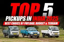 Top 5 Pickups in India 2025: Best Choice by Payload, Budget & Terrain