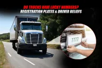 Do Trucks Have Lucky Numbers? Registration Plates & Driver Beliefs