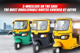 3-Wheelers on the Edge: Most Unbelievable Routes Covered by Autos 3-Wheelers on the Edge: Most Unbelievable Routes Covered by Autos