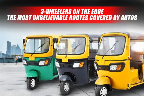 3-Wheelers on the Edge: Most Unbelievable Routes Covered by Autos 