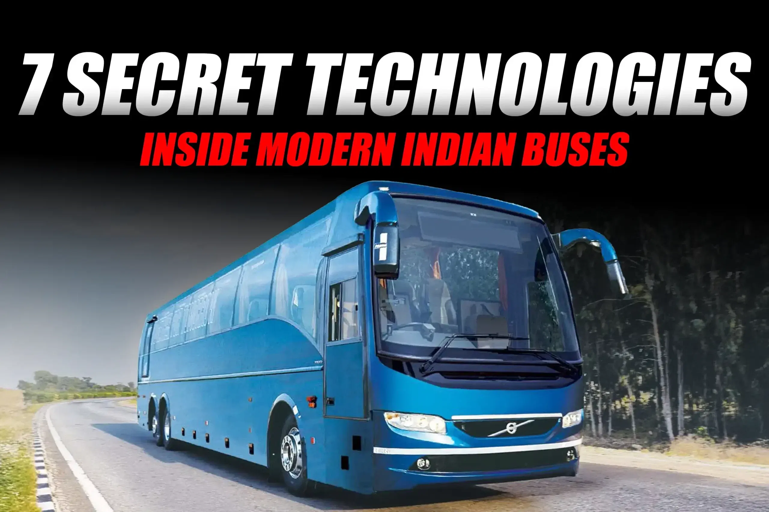 7 Secret Technologies Inside Modern Indian Buses