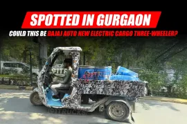 Electric Cargo 3-Wheeler Spied Testing: Could This Be Bajaj Auto Upcoming Cargo EV?