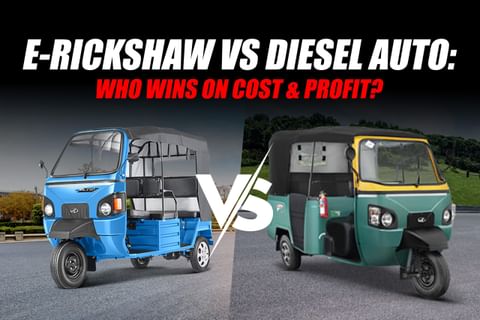 Electric Rickshaws vs Diesel Autos: Cost and Profit Analysis
