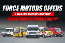 Force Motors Introduces 3-Year Complimentary Roadside Assistance Across Entire Vehicle Line-Up