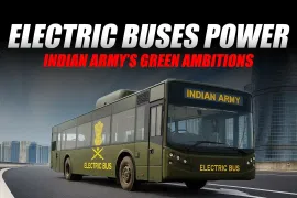 Electric Force! Indian Army to Bring in 113 E-buses Into its Fleet