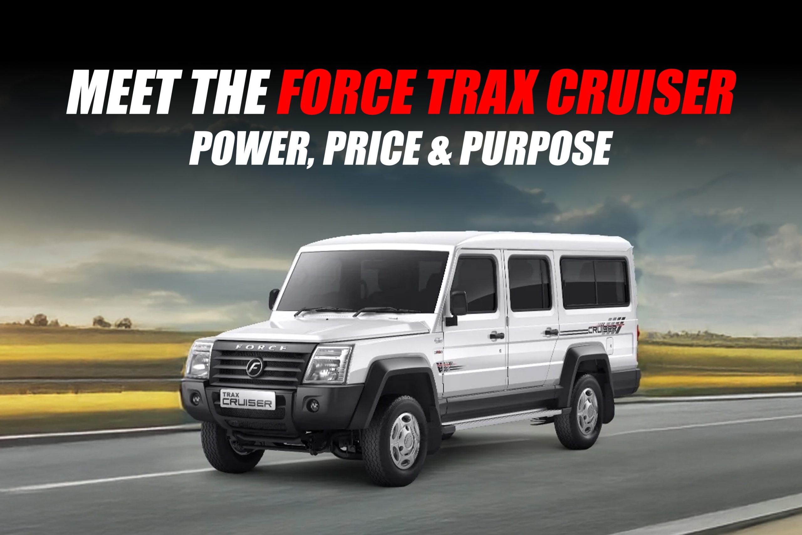 Force Trax Cruiser: Specs, Price & Features