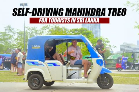 Tourists in Sri Lanka Can Now Drive Mahindra Treo EVs Through New Rental Partnership