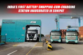 India’s First Battery Swapping-Cum-Charging Station Inaugurated in Sonipat