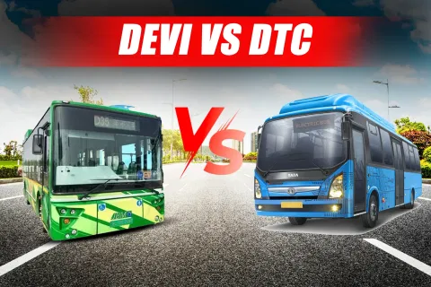 New DEVi Buses vs Old DTC Buses