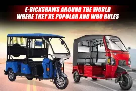 E-Rickshaws Around the World: Where They’re Popular and Who Rules