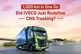 IVECO S-Way CNG Achieves 1,000+ km Single-Refill Range Milestone IVECO S-Way CNG Achieves 1,000+ km Single-Refill Range Milestone