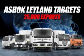 Ashok Leyland Sets Its Sights on 25,000 Export Units Worldwide 