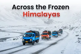 Small Trucks, Big Mountains, Frozen Roads: The Winter Logistics of Ladakh