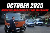 Ashok Leyland achieves sales of 17,820 units in October 2025