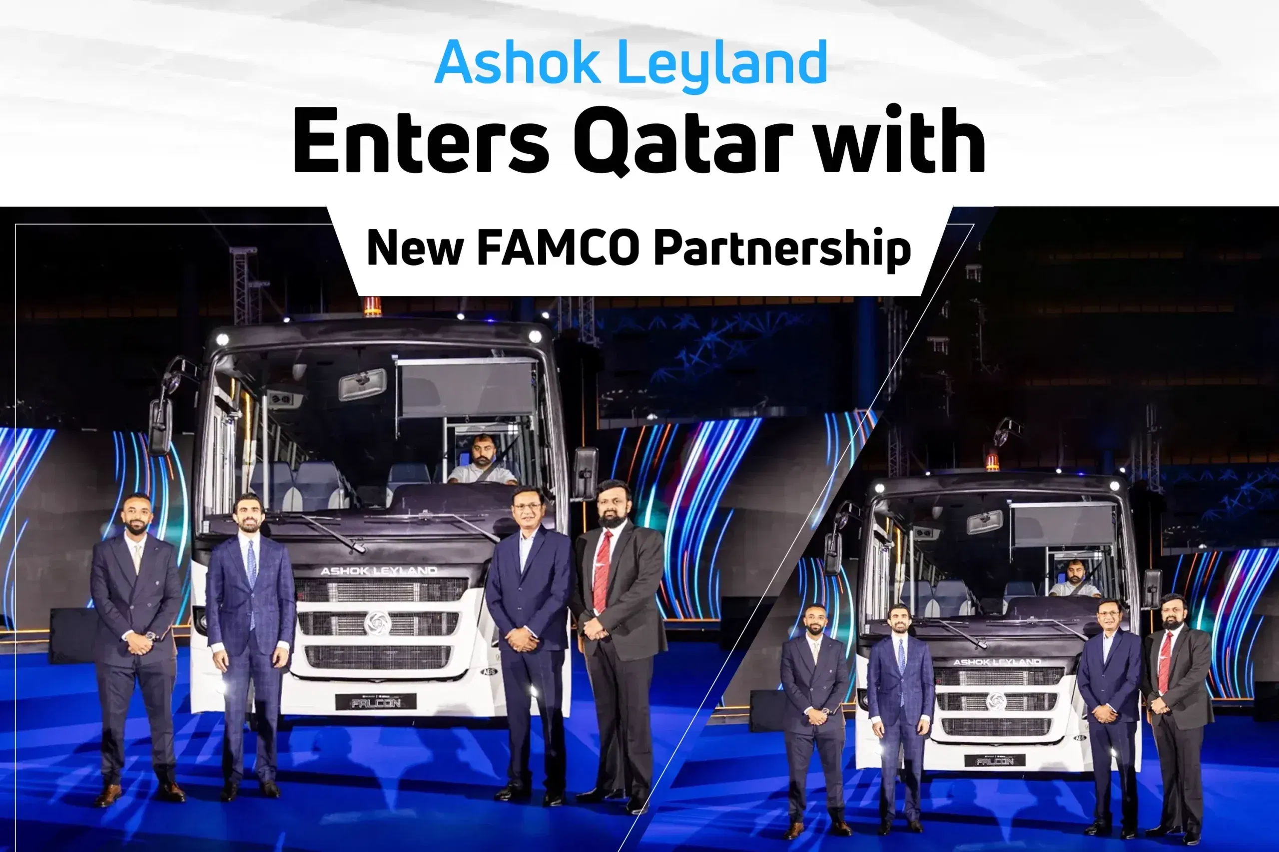 Ashok Leyland Enters Qatar Market Through FAMCO Partnership