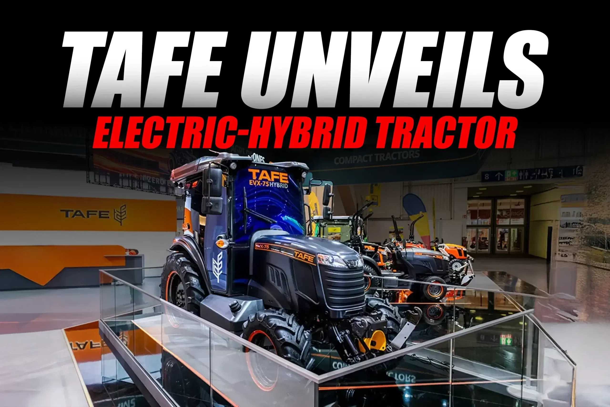 TAFE Showcases New Electric-Hybrid Tractor at Agritechnica 2025