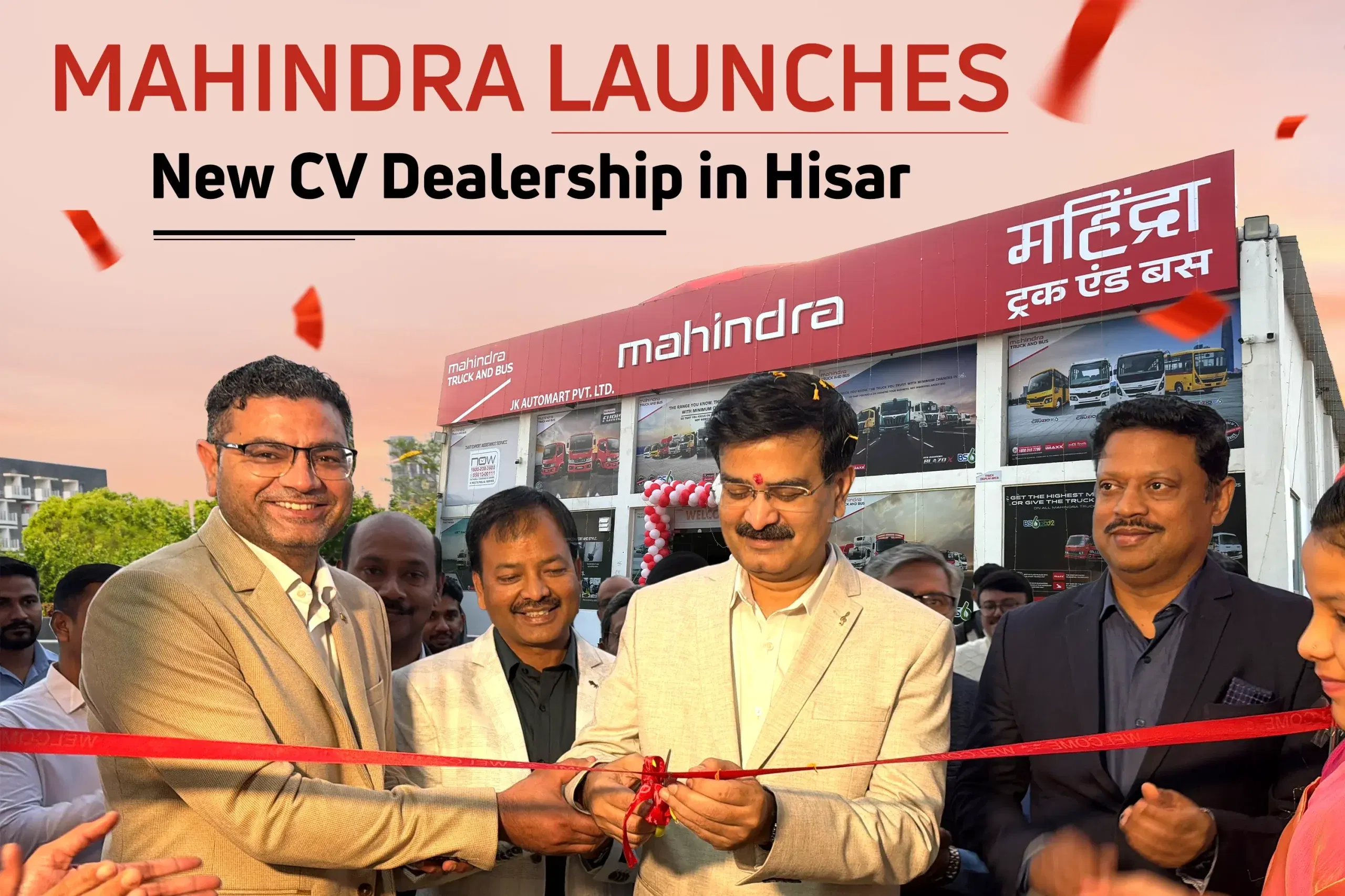 Mahindra Expands Commercial Vehicle Operations with Inauguration of 3S Dealership in Hisar
