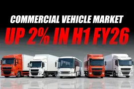 H1 FY26: CV Market Grows 2% as LCV/MCV Spur Gains; HCV Demand Softens