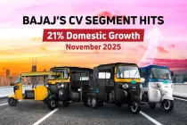 Bajaj CV Segment Records 21% Domestic Growth in November 2025