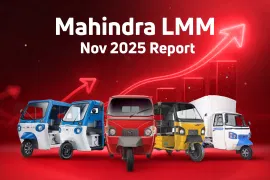 Mahindra Last Mile Mobility Reports November 2025 Performance