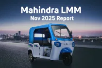 Mahindra Last Mile Mobility Reports November 2025 Performance
