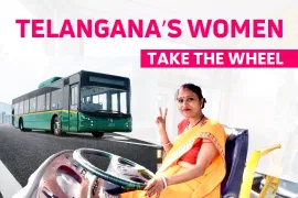 Telangana Invites Lady Drivers to Take Command of Public Buses Marking a Significant Milestone Telangana Invites Lady Drivers to Take Command of Public Buses Marking a Significant Milestone