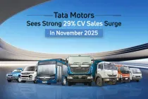 Tata Motors Reports 29% Rise in Commercial Vehicle Sales, Reaches 35,539 Units in November 2025
