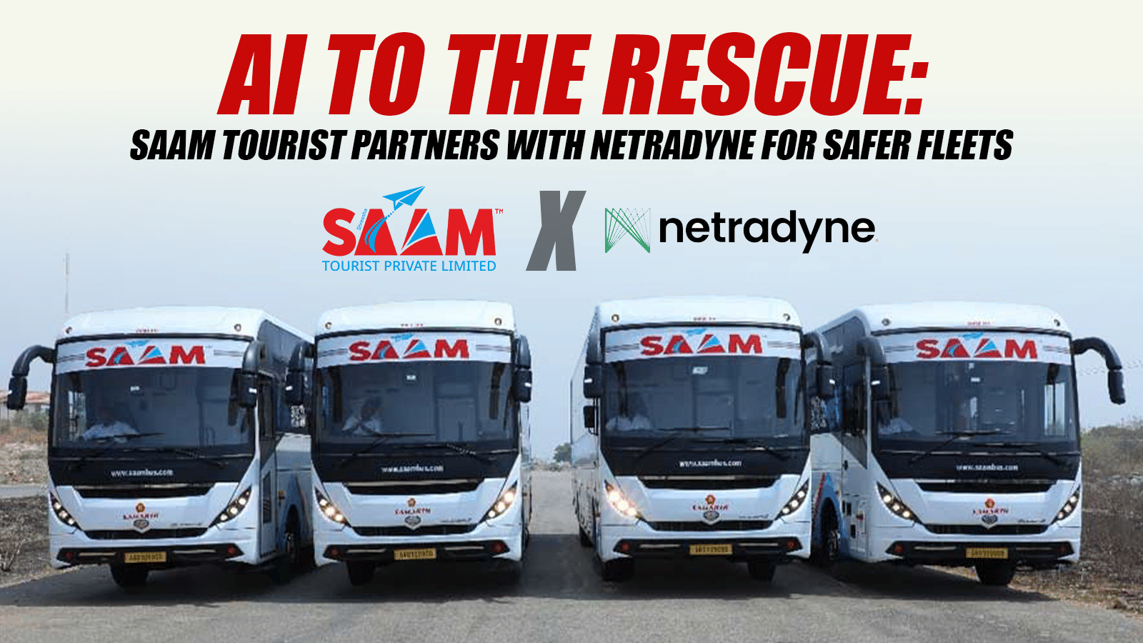 SAAM Tourist Partners with Netradyne to Advance AI-Driven Fleet Safety