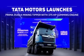 Tata Motors Launches Prima 3540.K Mining Tipper With 375 HP Cummins Engine