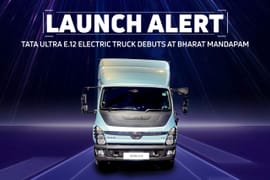 Launch Alert: Tata Ultra E.12 Electric Truck Debuts at Bharat Mandapam Launch Alert: Tata Ultra E.12 Electric Truck Debuts at Bharat Mandapam