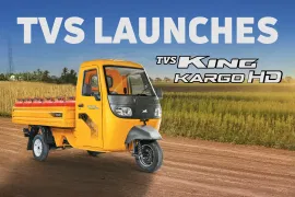 TVS Motor Company Introduces King Kargo HD CNG Three-Wheeler in India